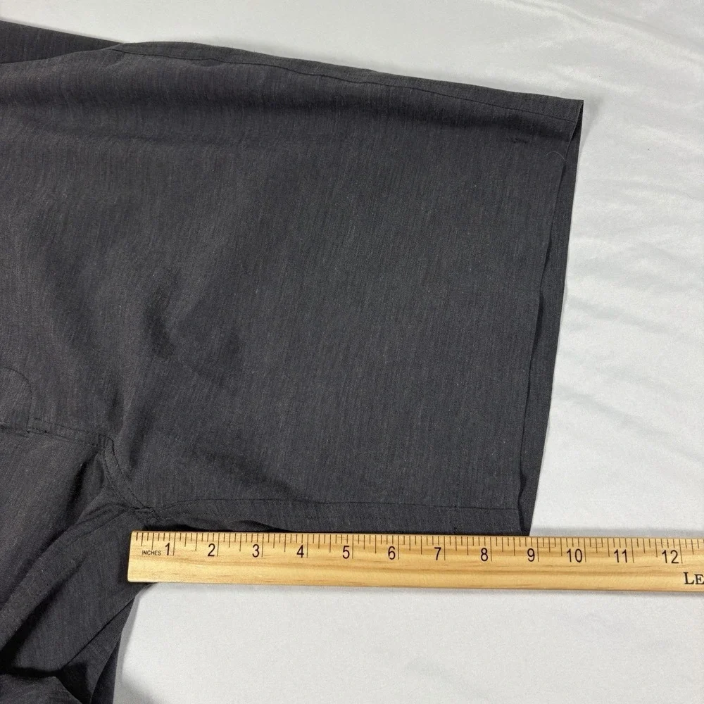 Faherty All Day‎ Shorts Mens Size 38 Gray Stretch Lightweight Wicking Comfort